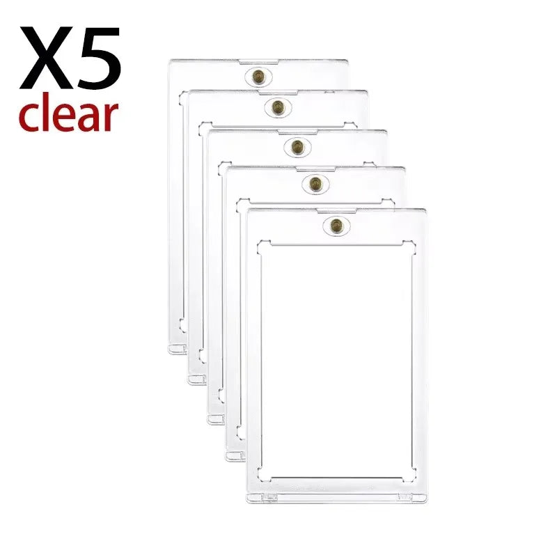 1/2/3/5/10 Pcs 35PT Magnetic Trading Card Holder Case