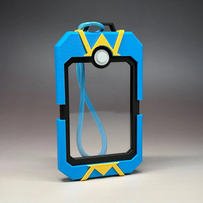 Ptcg Pokemon Card Holder Poke Ball Design Transparent Display